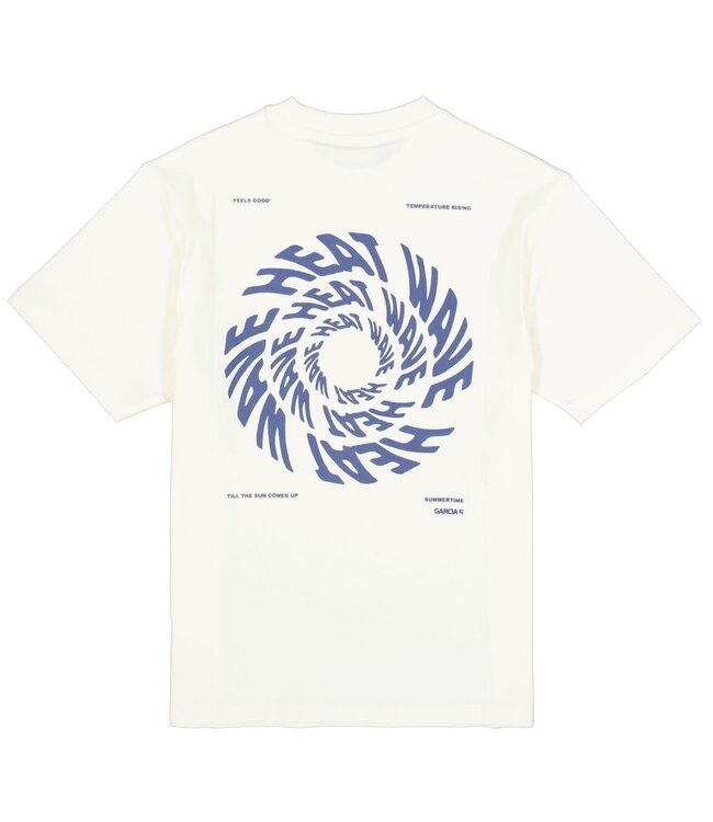 GARCIA T-Shirt GARCIA TEENS BOYS COTTON WHITE