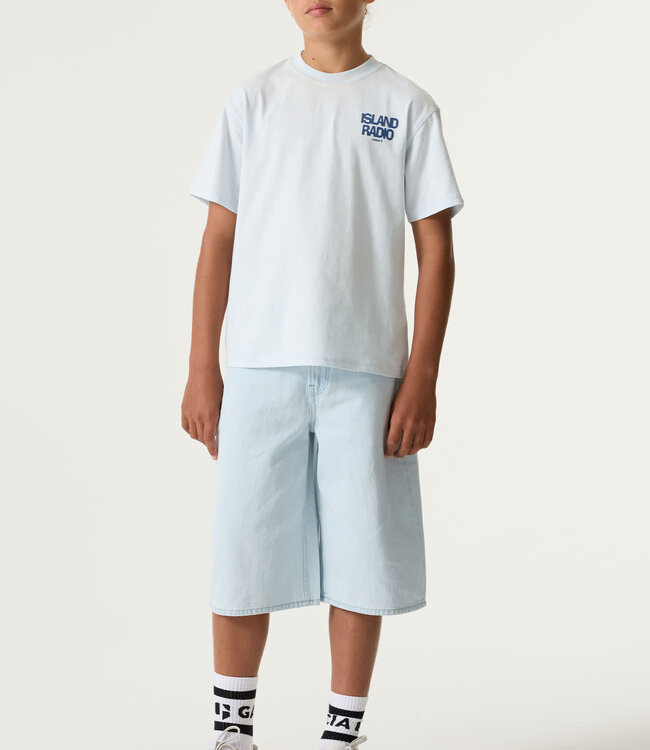 GARCIA T-Shirt GARCIA TEENS BOYS DUSTY AQUA