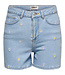 ONLY Short JOSEPHINE DAISY ONLY DENIM BLUE