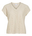 VILA Blouse MERINDA V-NECK VILA BIRCH