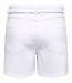 ONLY Short GIANNA BELTED ONLY WHITE DENIM