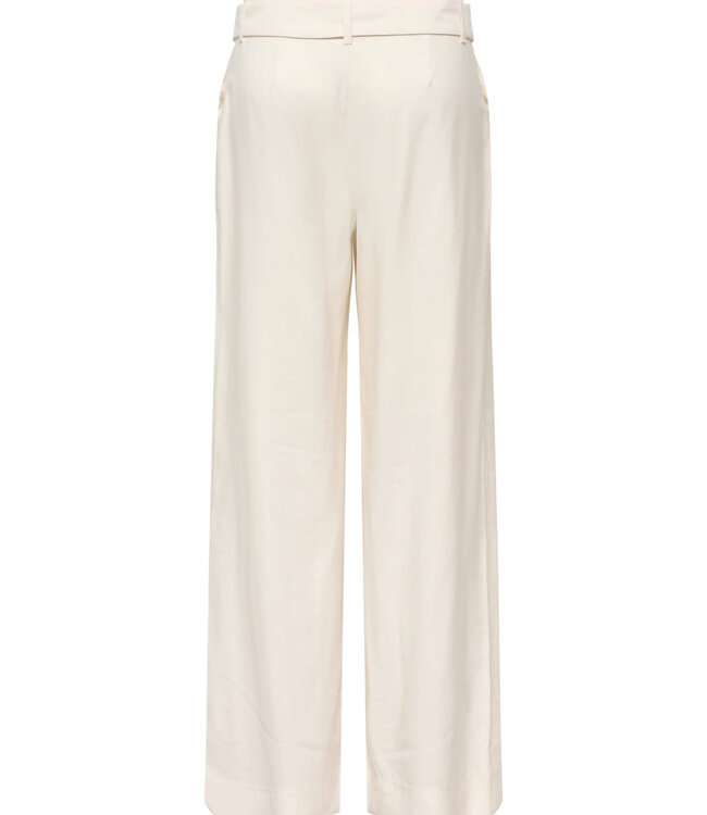 ONLY Broek TILA BELT WIDE ONLY CLOUD DANCER