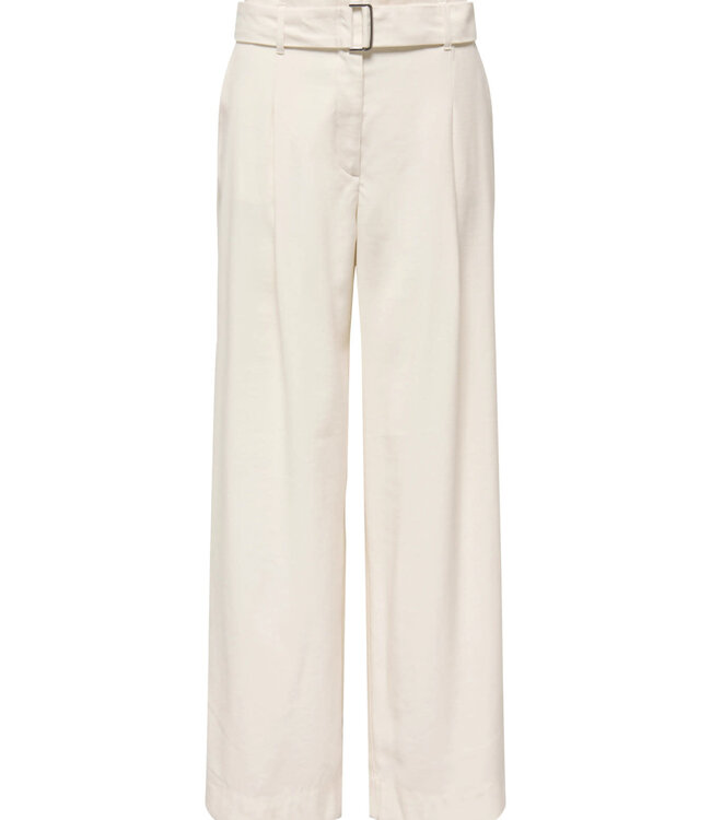 ONLY Broek TILA BELT WIDE ONLY CLOUD DANCER