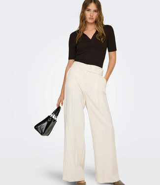 ONLY Broek TILA BELT WIDE ONLY CLOUD DANCER