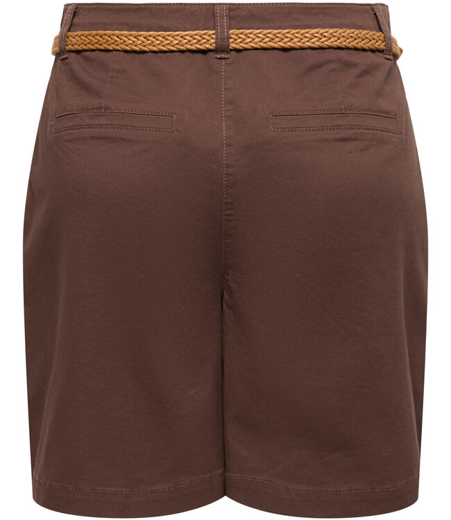 JDY Short  CHICAGO BELTED CHINO JDY CHICORY COFFEE