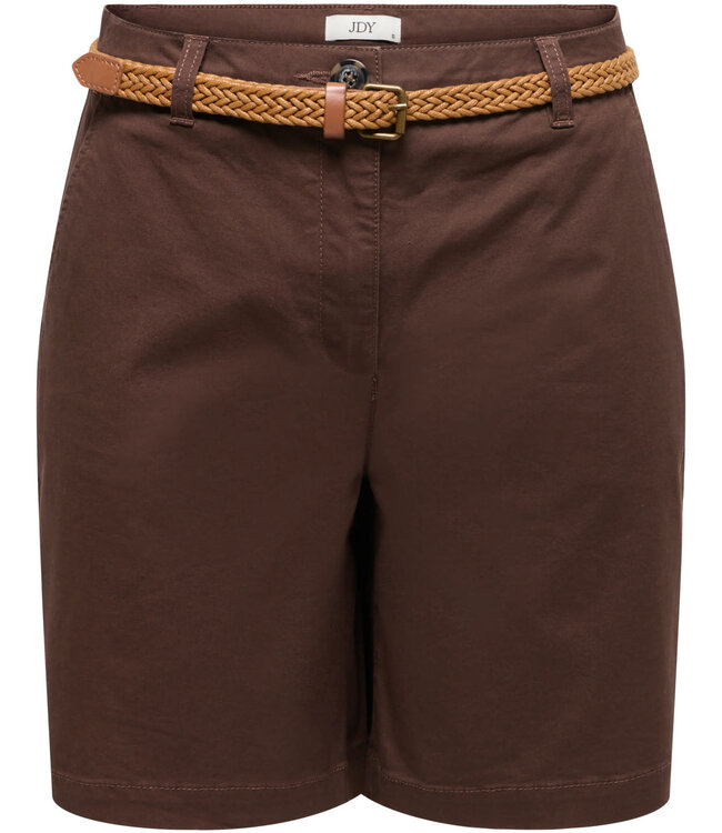 JDY Short  CHICAGO BELTED CHINO JDY CHICORY COFFEE