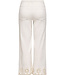ONLY Broek MADISON CROP BORDERIE ONLY WHITE DENIM