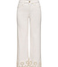 ONLY Broek MADISON CROP BORDERIE ONLY WHITE DENIM