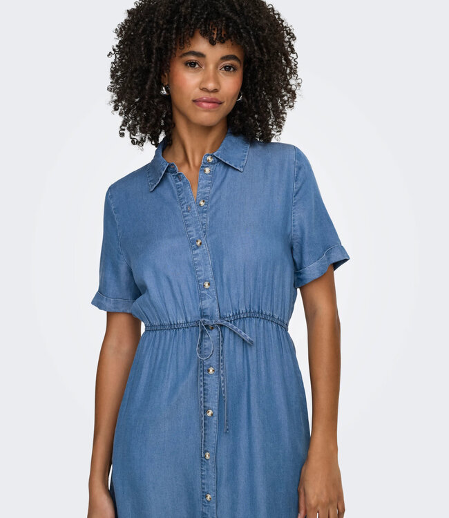 ONLY Kleed CHARIS JEANS ONLY MEDIUM BLEU DENIM
