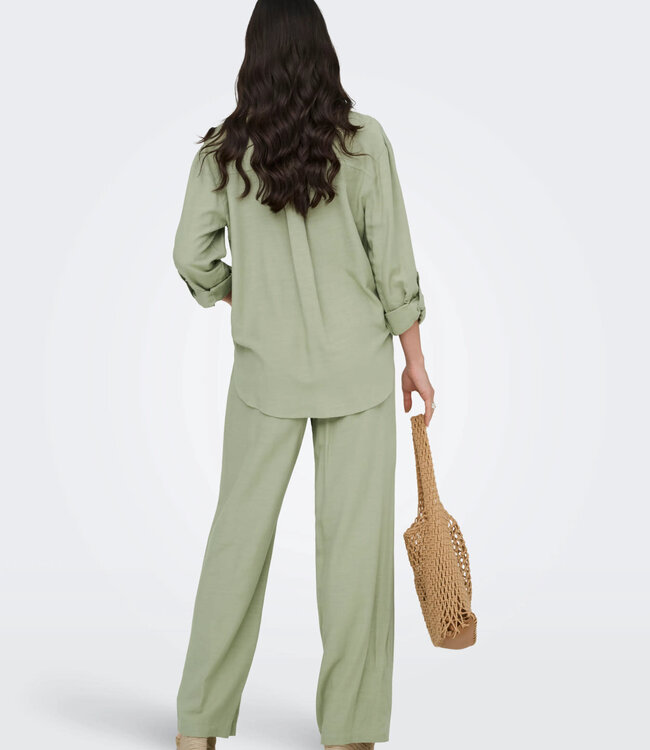 JDY Hemd CAYA LINNEN LOOSE JDY LAUREL OAK