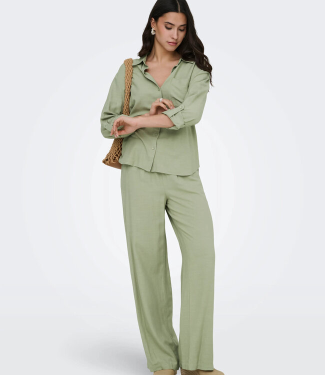 JDY Hemd CAYA LINNEN LOOSE JDY LAUREL OAK