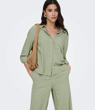JDY Hemd CAYA LINNEN LOOSE JDY LAUREL OAK