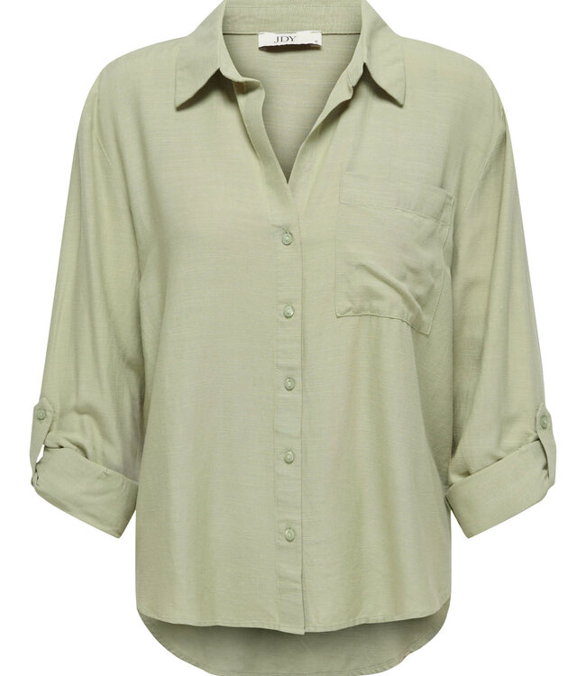 JDY Hemd CAYA LINNEN LOOSE JDY LAUREL OAK
