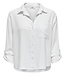 JDY Hemd CAYA LINNEN LOOSE JDY WHITE