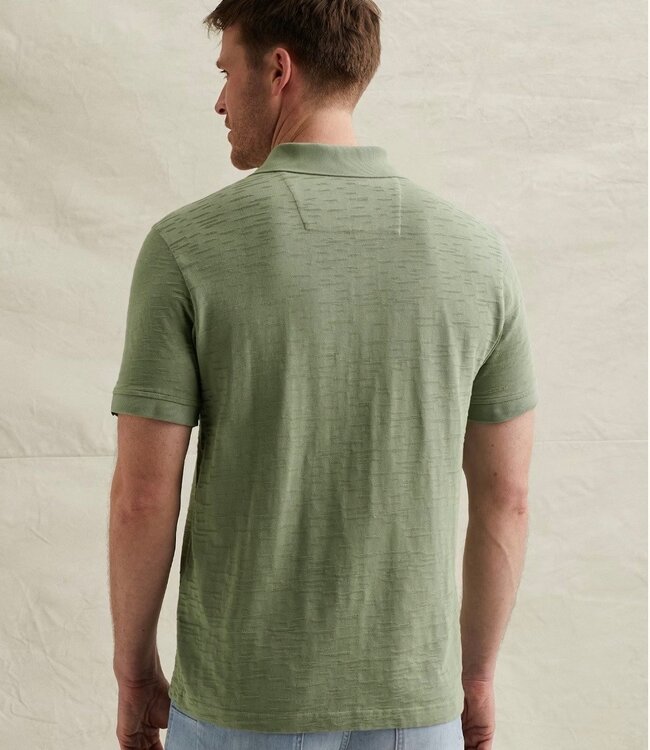 PME LEGEND Polo JACQUARD JERSEY PME LEGEND ICE BERG GREEN