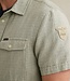 PME LEGEND Hemd MET KORTE MOUWEN KATOEN/LINNEN PME LEGEND ICEBERG GREEN