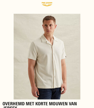 PME LEGEND Hemd SHORT SLEEVE JERSEY PME LEGEND EGRET