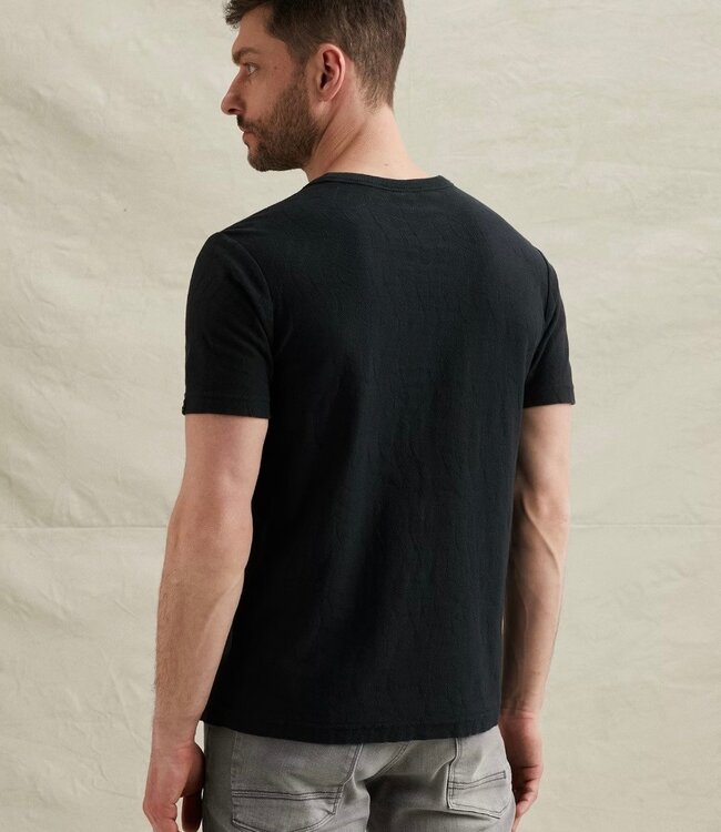 PME LEGEND T-Shirt JACQUARD JERSEY PME LEGEND CARBON
