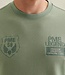PME LEGEND T-Shirt WAFFLE JERSEY PME LEGEND ICEBERG GREEN
