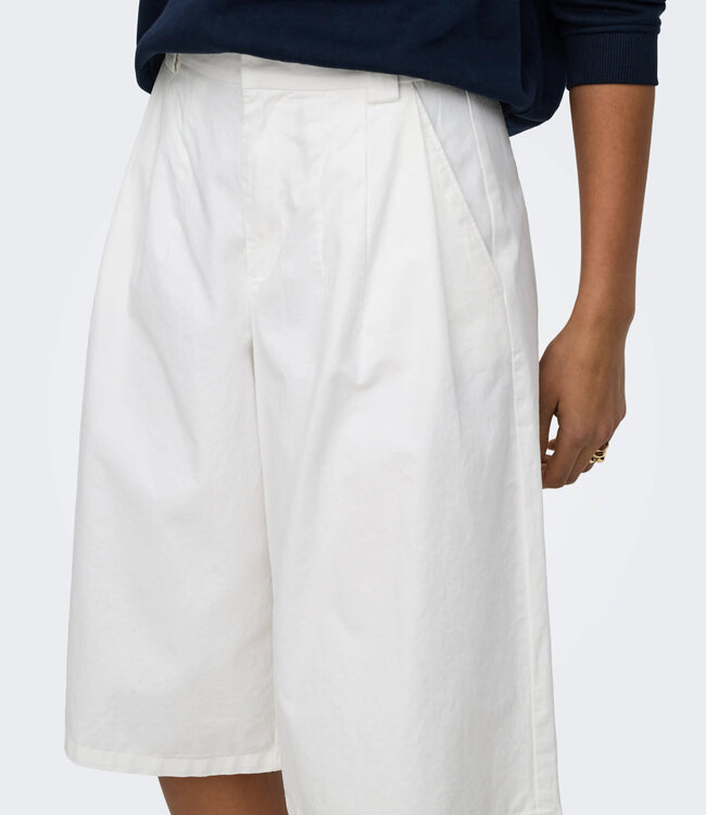 JDY Short BIANCA BERMUDA LONG JDY WHITE