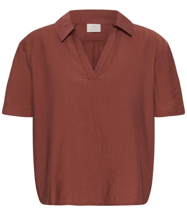 KAFFE Blouse EMILY KAFFE HENNA