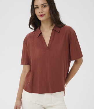 KAFFE Blouse EMILY KAFFE HENNA