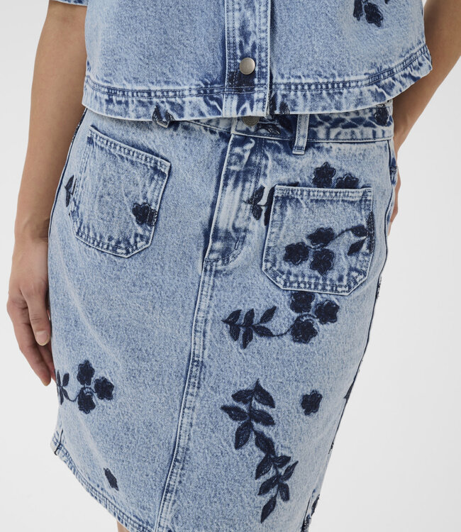 KAFFE Rok BABENA JEANS KAFFE BLUE DENIM