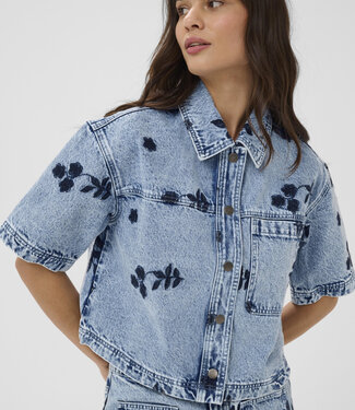 KAFFE Vest BABENA JEANS KAFFE BLUE DENIM