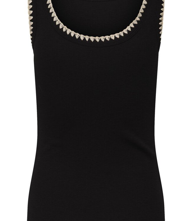 KAFFE Top CARNA KAFFE BLACK DEEP