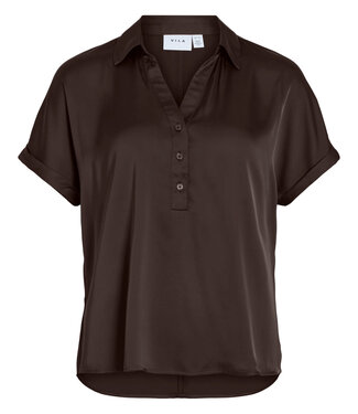 VILA Blouse RAVENNA VILA COFFEE BEAN