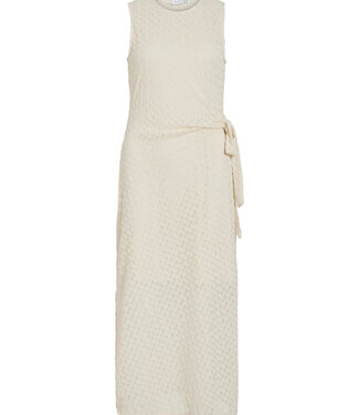 VILA Kleed MARINEA V-NECK VILA BIRCH