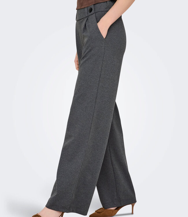 JDY Broek GEGGO  LONG JDY MEDIUM GREY MELANGE