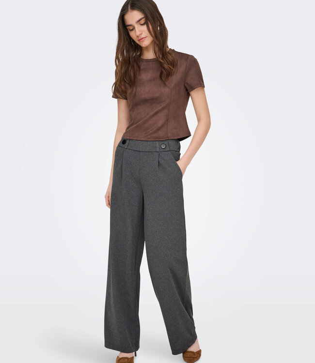 JDY Broek GEGGO  LONG JDY MEDIUM GREY MELANGE