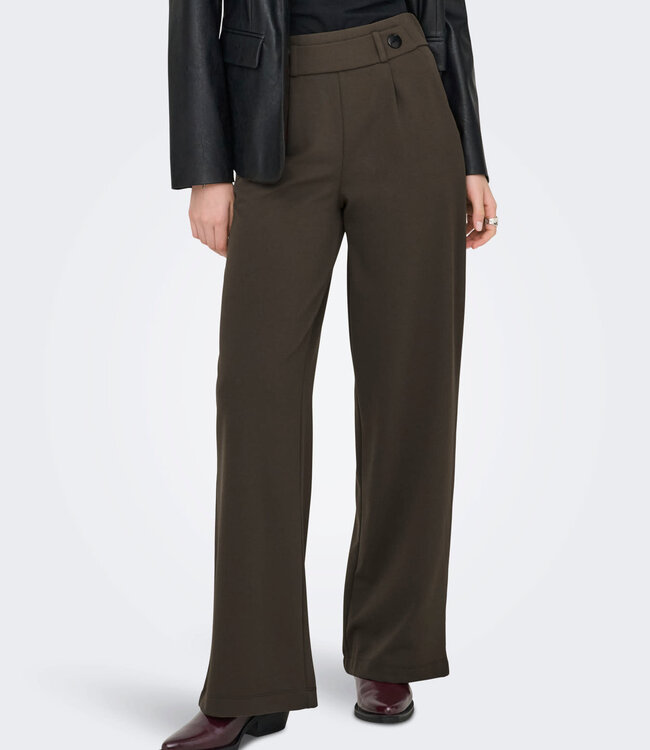 JDY Broek GEGGO LONG JDY CHOCOLATE BROWN