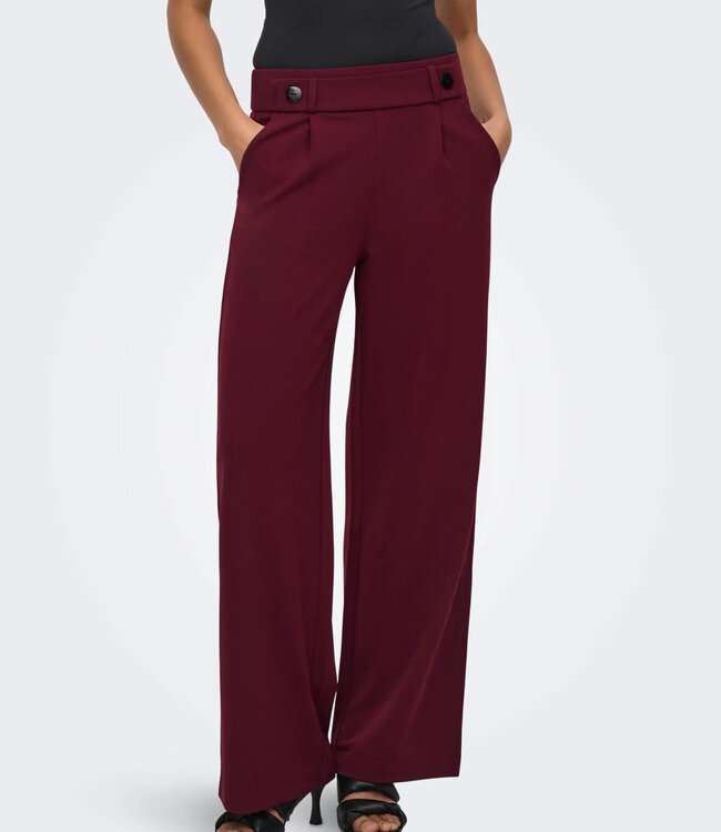 JDY Broek GEGGO LONG JDY CHOCOLATE WINDSORE WINE