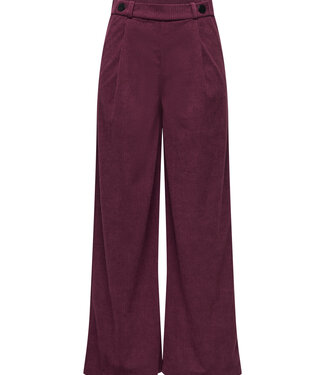 JDY Broek GEGGO CORD JDY WINDSOR WINE