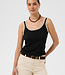 KAFFE Top LIZZA KAFFEE CONTRAST BLACK DEEP 100121