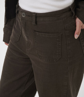 KAFFE Broek JEANS BROOK REG KAFFEE COFFE BEAN 190915