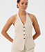 KAFFE Waistcoat MILA KAFFE FEATHER GRAY 1513051
