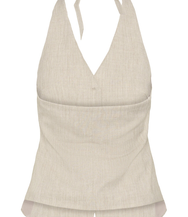 KAFFE Waistcoat MILA KAFFE FEATHER GRAY 1513051