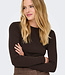 ONLY T-Shirt RILEY O-NECK ONLY BLACK COFFEE