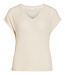VILA T-Shirt LOGAN VILA V-NECK BIRCH