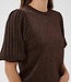 KAFFE Pull REGINA PLEAT KAFFE COFFE BEAN 190915