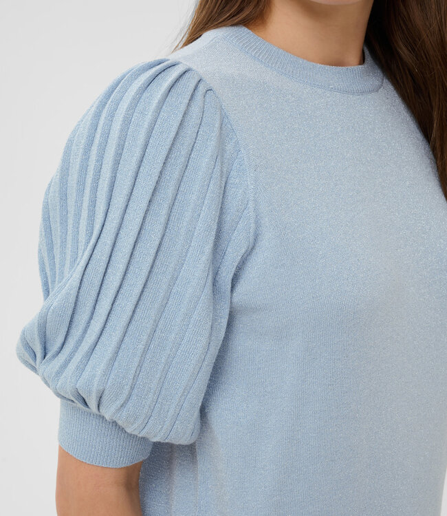 KAFFE Pull REGINA PLEAT KAFFE BLUE FOG 154008