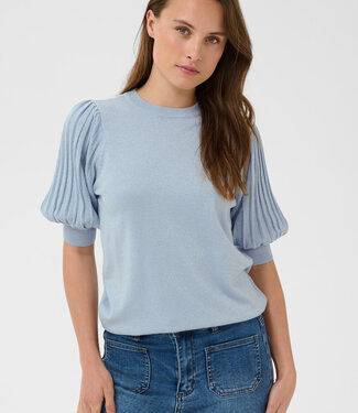 KAFFE Pull REGINA PLEAT KAFFE BLUE FOG 154008