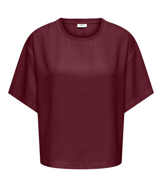 JDY T-Shirt AYA JDY WINDSOR WINE