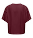 JDY T-Shirt AYA JDY WINDSOR WINE