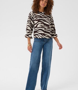 KAFFE Blouse VIKY KAFFE COFFEE BEAN 109449