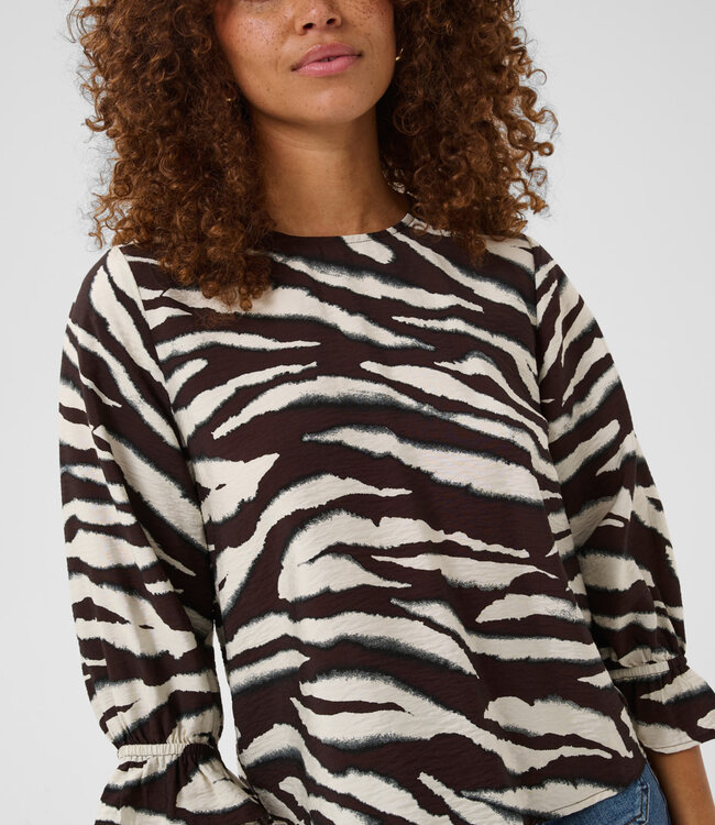 KAFFE Blouse VIKY KAFFE COFFEE BEAN 109449