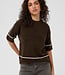 KAFFE Pull JINIE KNIT 1/2 SLEEVE KAFFE COFFEE BEAN 190915